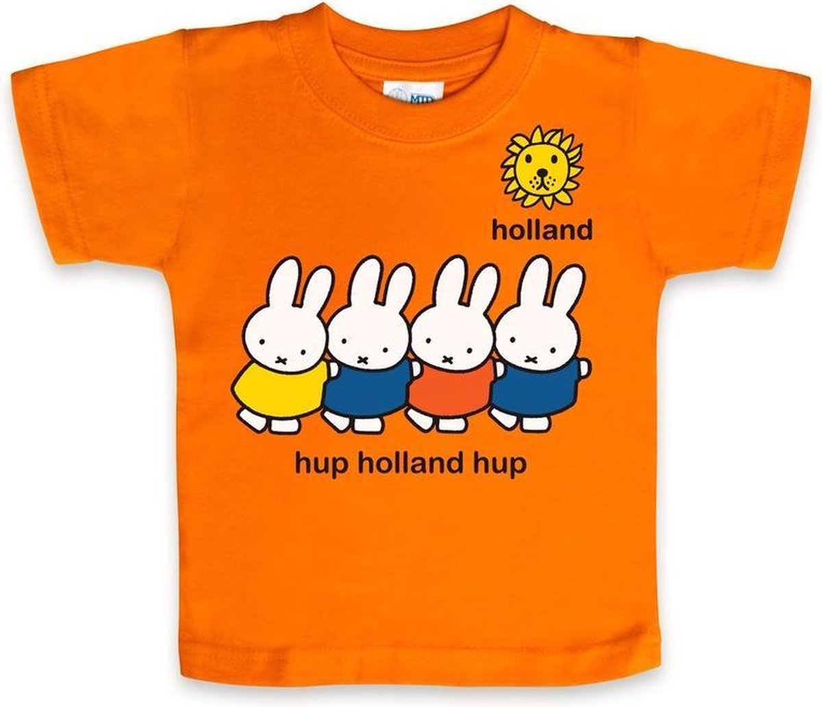 Nijntje baby t-shirt hup Holland hup 86 (12-18 mnd)