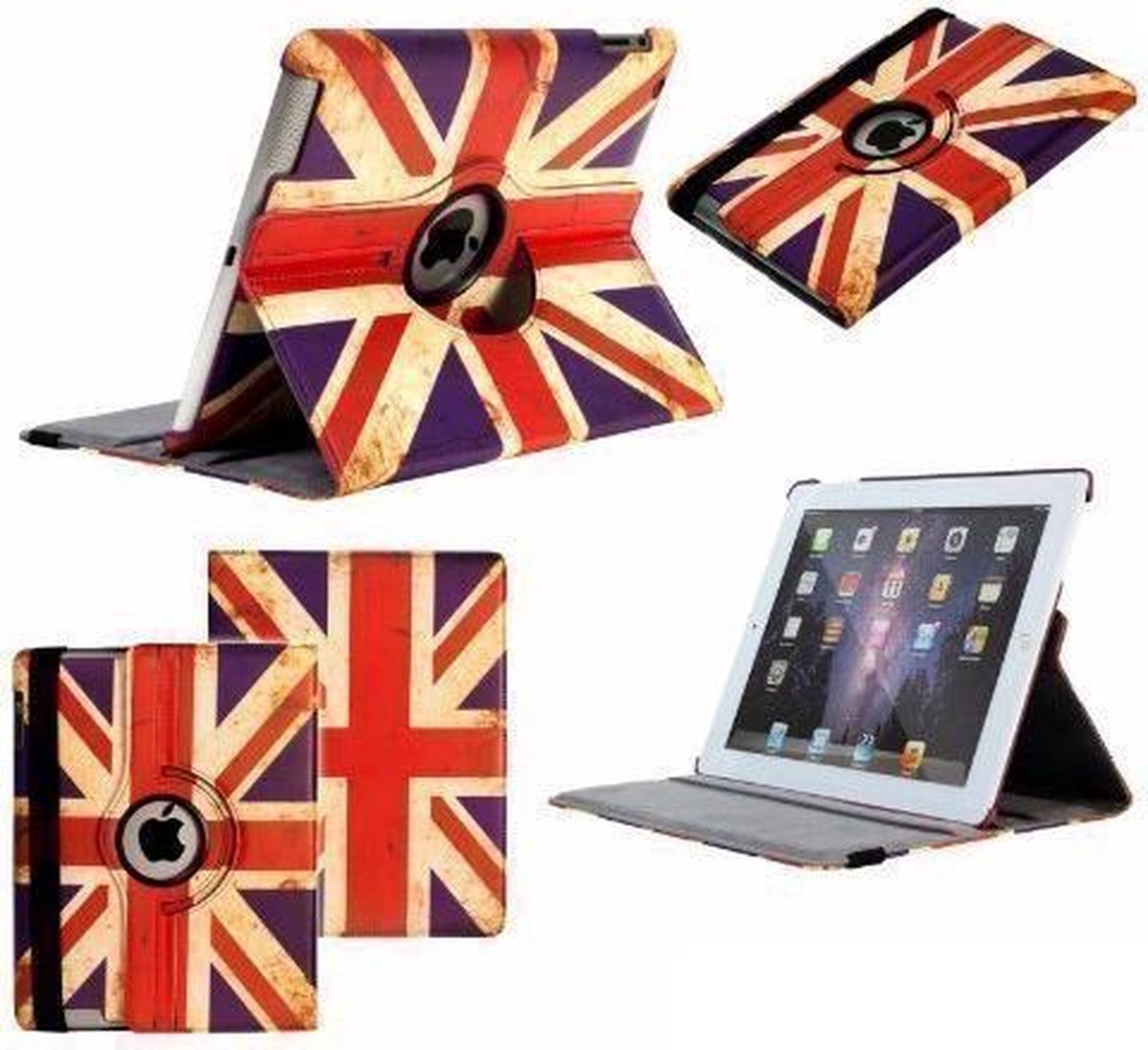 Natico 60-IM360-BR IPAD MINI 360 CASE FAUX BROWN At