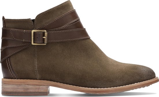 Clarks Dames Laarzen - Groen - Maat 39 | bol.com