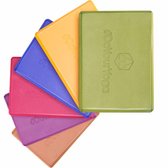 #DoYourYoga - 3delige yogablokken set - »Adhipa« 23x15x10cm, 300g + »Kalidas« 23x15x7cm ,270g + »Damodar« 28x20x5cm, 180g - Curry Geel