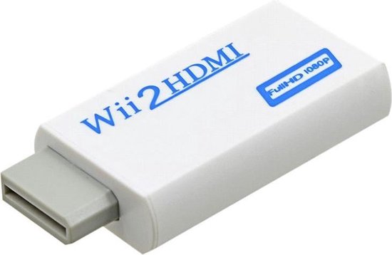 Peru plek Vertrek naar Nintendo Wii naar HDMI adapter omvormer met HDMI kabel | bol.com
