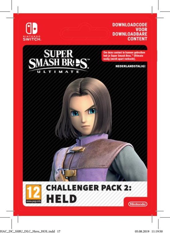 Super Smash Bros Ultimate - Hero Challenger Pack - Nintendo Switch Download - Nintendo digitaal