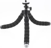 Shop4 - GoPro HERO6 Tripod - met Flexibele Poten Zwart