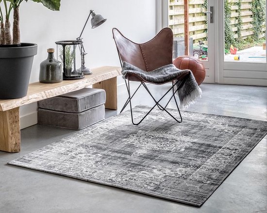 Lifa Living Vintage Dark Grey E - 230 x 330 | bol.com