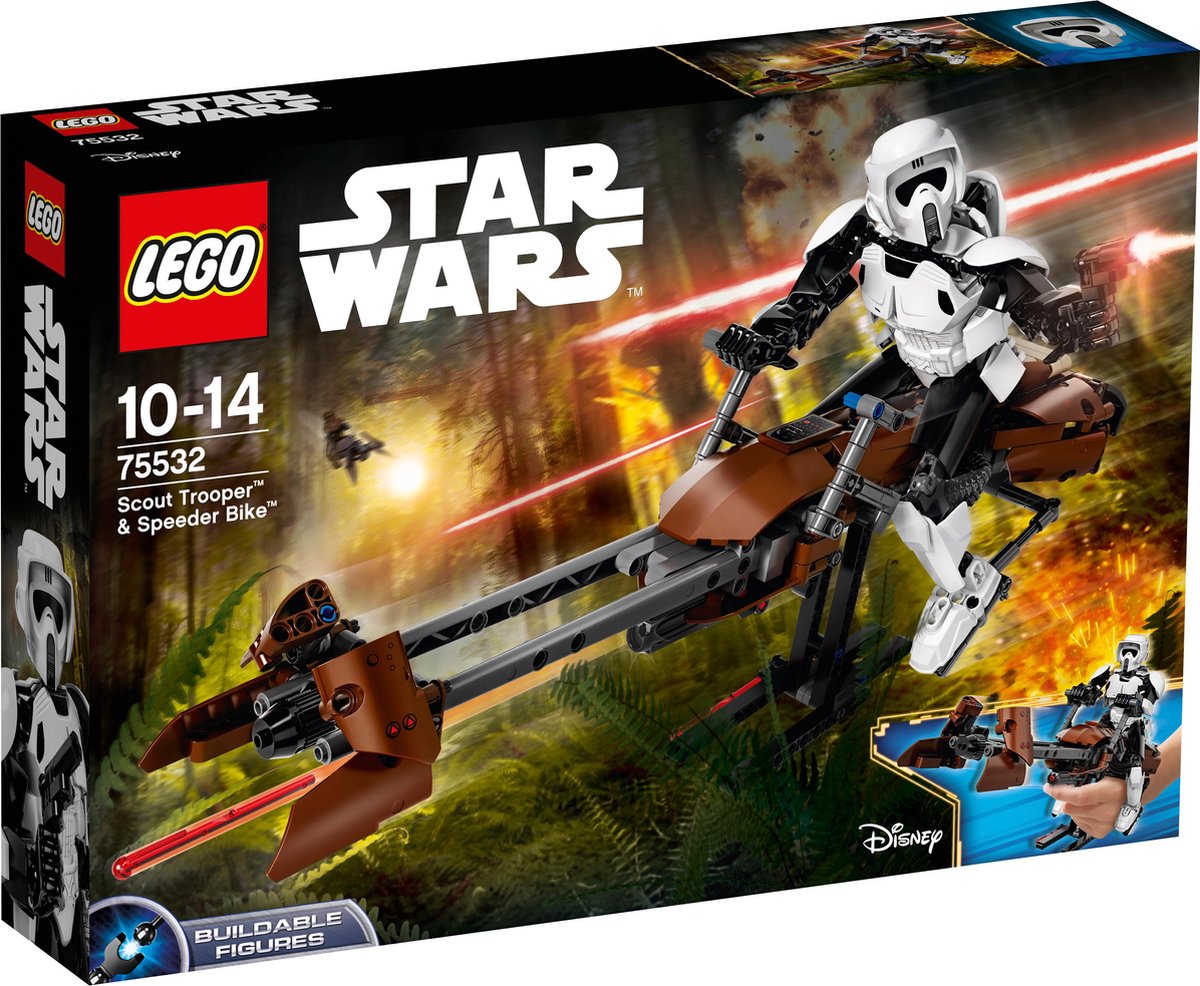 LEGO Star Wars Scout Trooper & Speeder Bike - 75532