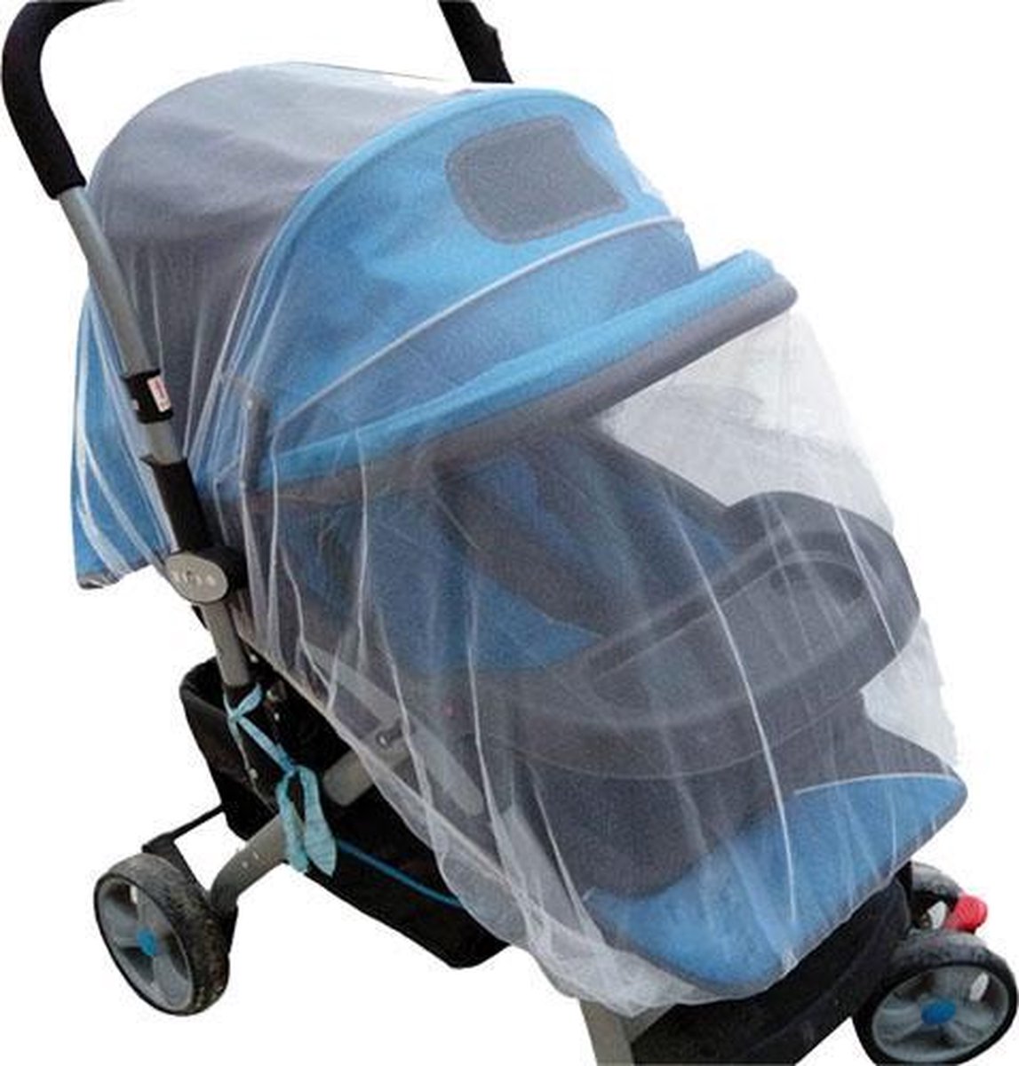 Klamboe / Muggennet voor Kinderwagen