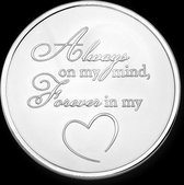 Mi Moneda - MON-ANG-01-S- Angel & Heart  -  Munt