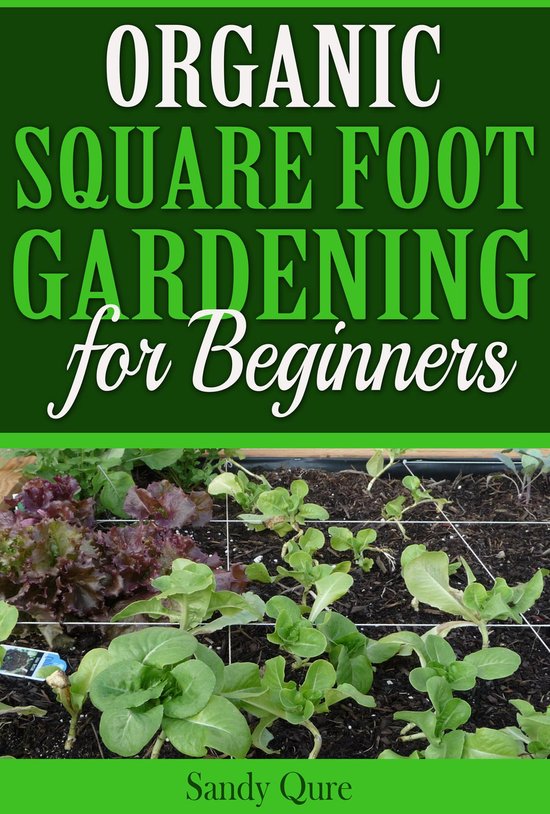 Organic Square Foot Gardening for Beginners - cover