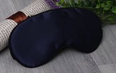 Reis Slaapmasker - Zijde - Oogmasker - Blinddoek - Slaapbril - Navy Blue
