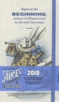 Moleskine Limited Edition Alice in Wonderland - 12 Months Weekly Planner 2018 - Large - Almond White
