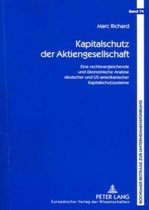 Kapitalschutz Der Aktiengesellschaft