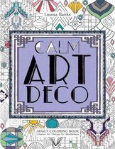 Calm Art Deco Adult Coloring Book
