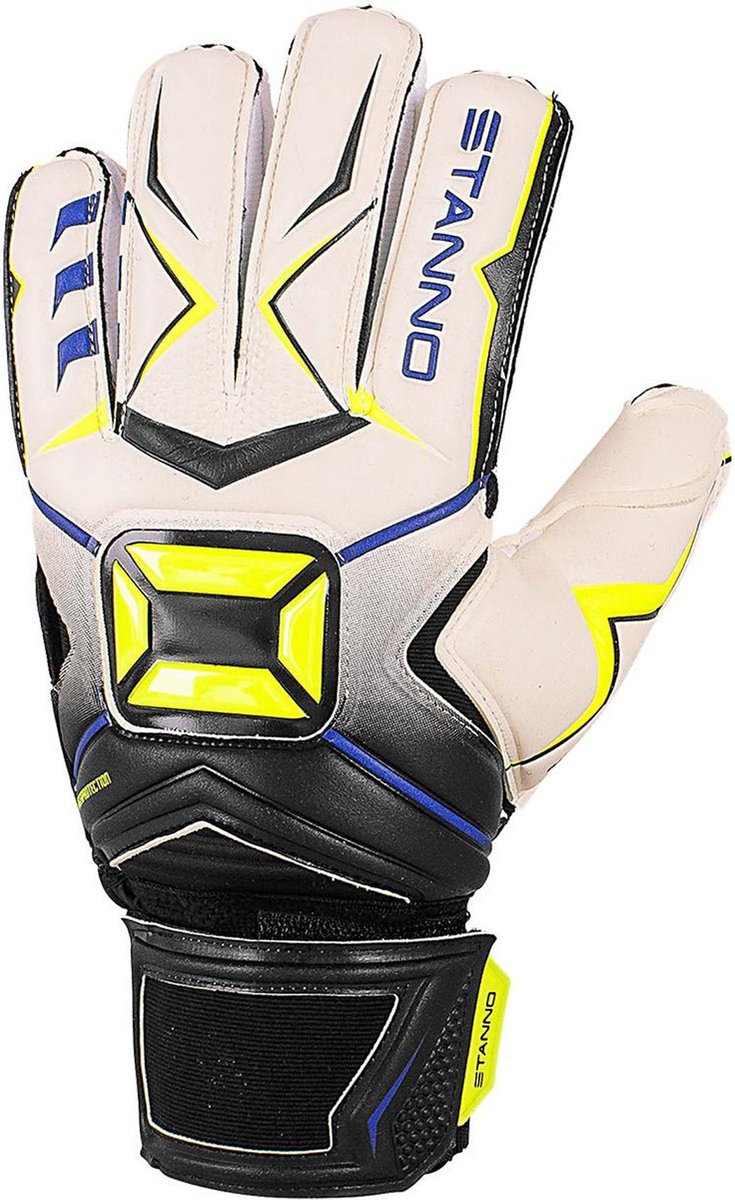 hummel Power Shield II Keepershandschoenen - Wit;Geel;Blauw;Zwart - Maat 7