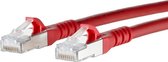 METZ CONNECT 1308453066-E 3m Cat6a S/FTP (S-STP) Rood netwerkkabel