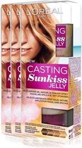 Loreal Paris Casting Haarkleuring Sunkiss Jelly 02 Blond Voordeelverpakking
