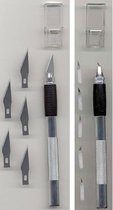 Ensemble de couteaux pivotants et de précision + lames de rechange (12 pièces)