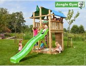 Jungle Gym Speeltoren met Glijbaan (lichtgroen) Fort