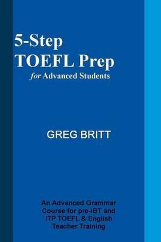 5-Step TOEFL Prep for Advanced Students - cover