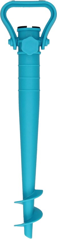 Dominant Hertogin Monarch Universele Blauwe Parasol Voet voor Zand Strand – 38x5x12cm | Parasolvoet  voor Zachte... | bol.com