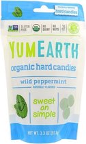 Organic Hard Candies Wild Peppermint 3.3 oz (93.6 g) - Yummy Earth