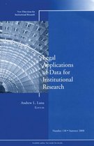 Legal Applications of Data for Institutional Research