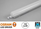 Led Batten 60cm, 24w, 2880 Lumen (120lm/w), 6000K Daglicht Wit, Osram LED Driver, IP65