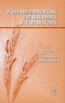 Design And Manufacture For Sustainable Development 2004
