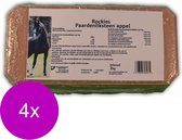 Rockies Liksteen Paard - Voedingssupplement - 4 x Appel 2 kg