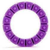 Silicone Love Wheel Small - Paars - cockring