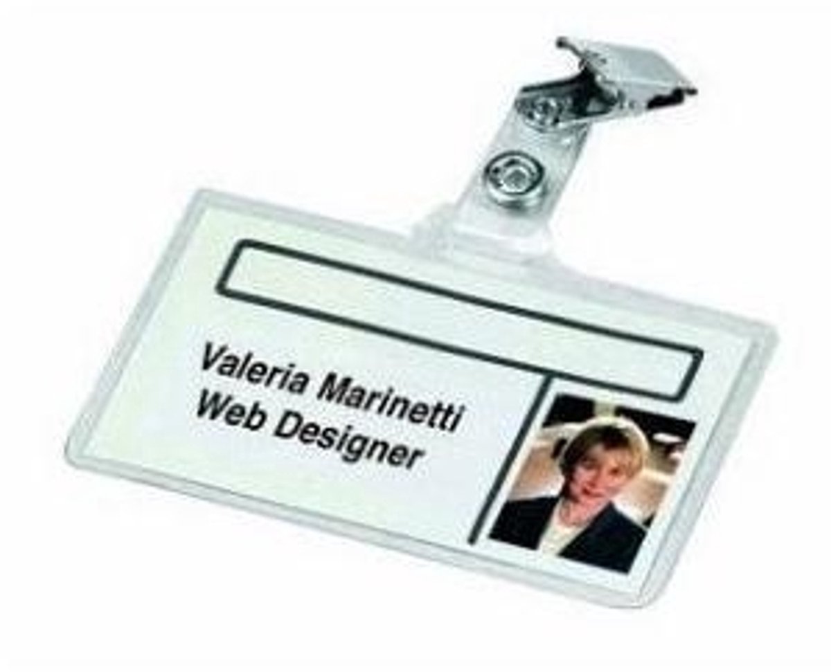 Lebez 31-140-B badge & badgehouder PVC 50 stuk(s)