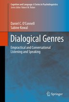 Cognition and Language: A Series in Psycholinguistics - Dialogical Genres
