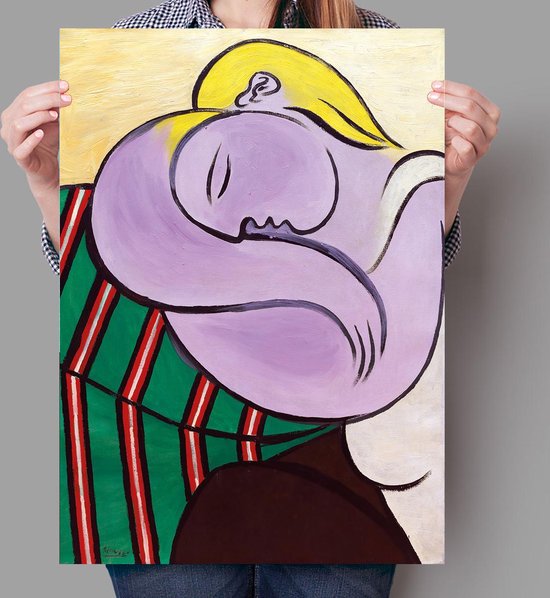 Poster Pablo Picasso Women with yellow hair 50x70cm