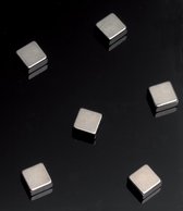 NAGA Magnets carrés plats super résistants 6 pièces