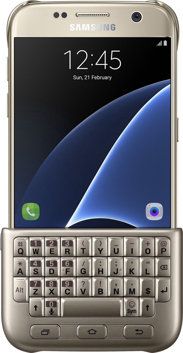 Samsung Keyboard Cover voor Samsung Galaxy S7 - Goud