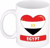 Hartje Egypte mok / beker 300 ml