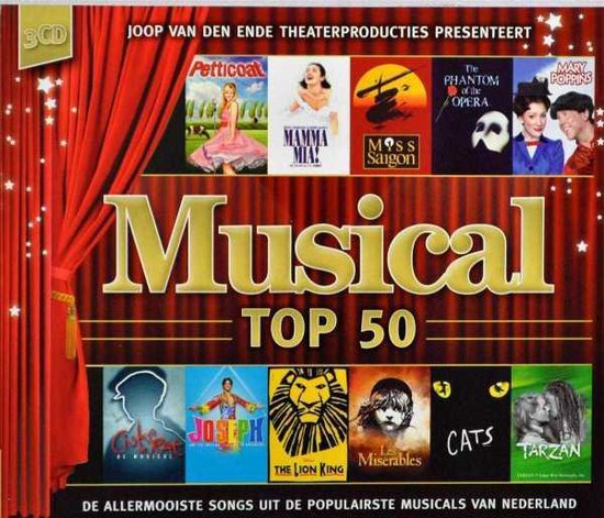 Onzeker Discrepantie bedelaar Musical Top 50, Various | CD (album) | Muziek | bol.com