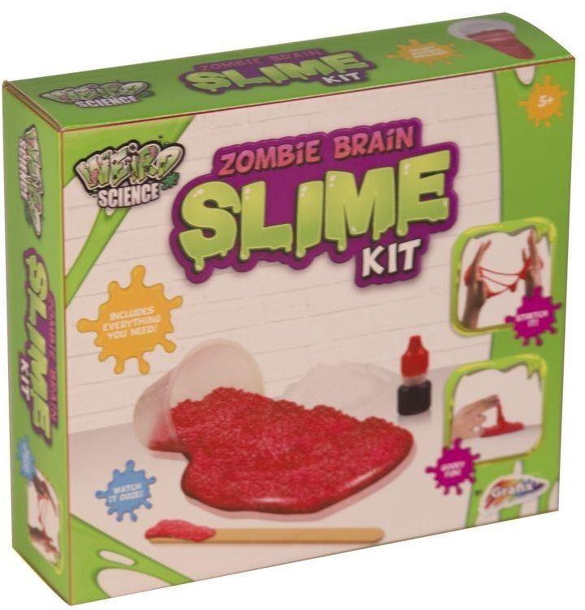 Kit pour fabriquer son SLIME FANTASY - Thème ZOMBIE