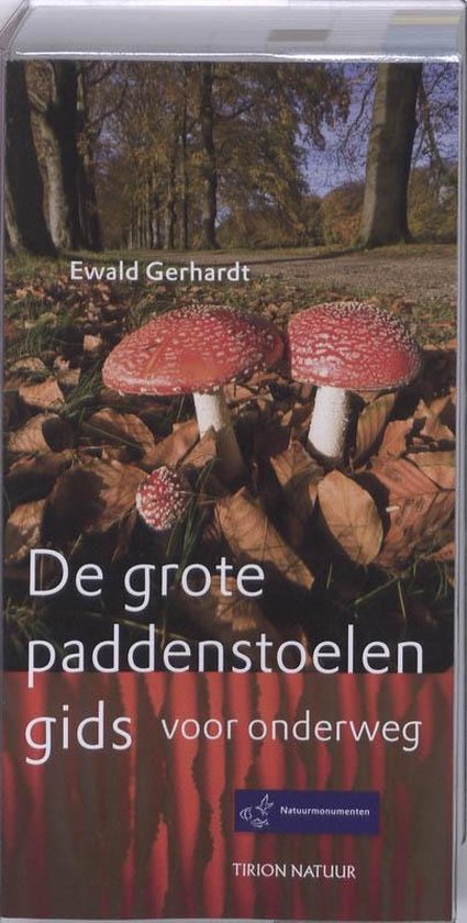 Cover van het boek 'Grote paddenstoelengids voor onderweg' van Ewald Gerhardt