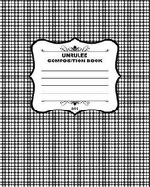 Unruled Composition Book 011