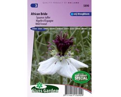Sluis Garden - Juffertje in 't groen African Bride