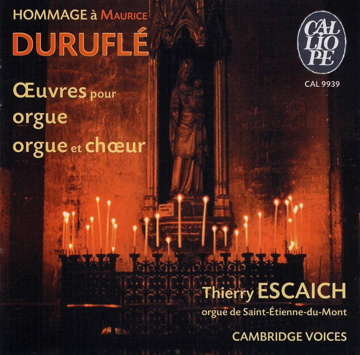 Oeuvres Pour Orgue Et Choeur