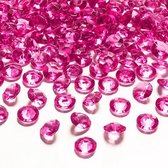 Tafel diamant magenta 12mm