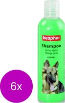 Beaphar Shampoo Vette Vacht Hond - Hondenvachtverzorging - 6 x 250 ml