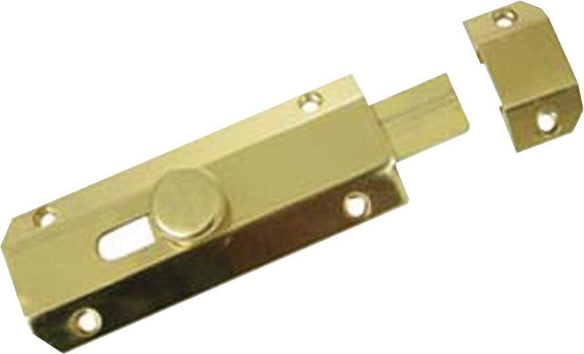 Qlinq Profielschuif Vlak Messing - 40 x 25 mm