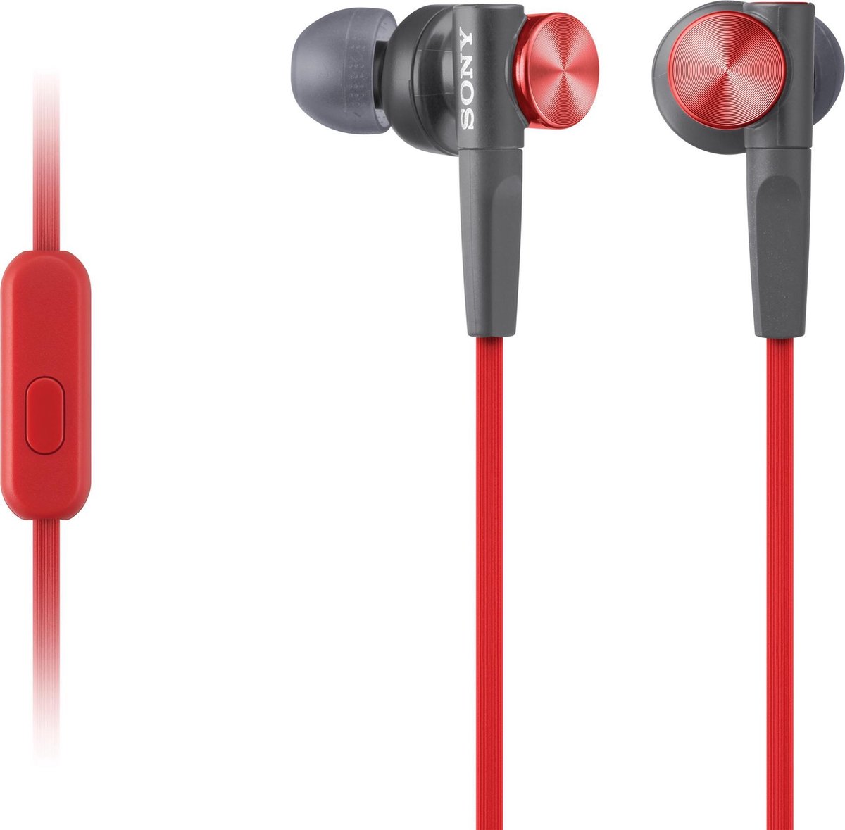 Sony MDR-XB50AP - In-ear oordopjes - Rood - Sony