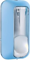 Marplast zeepdispenser A89101AZ – Professionele kwaliteit – Blauw met Transparant – 550 ml – Geschikt voor openbare ruimten
