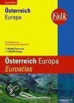 Falk Euroatlas Österreich/ Europa 1 : 200 000 / 1 : 4 500 000