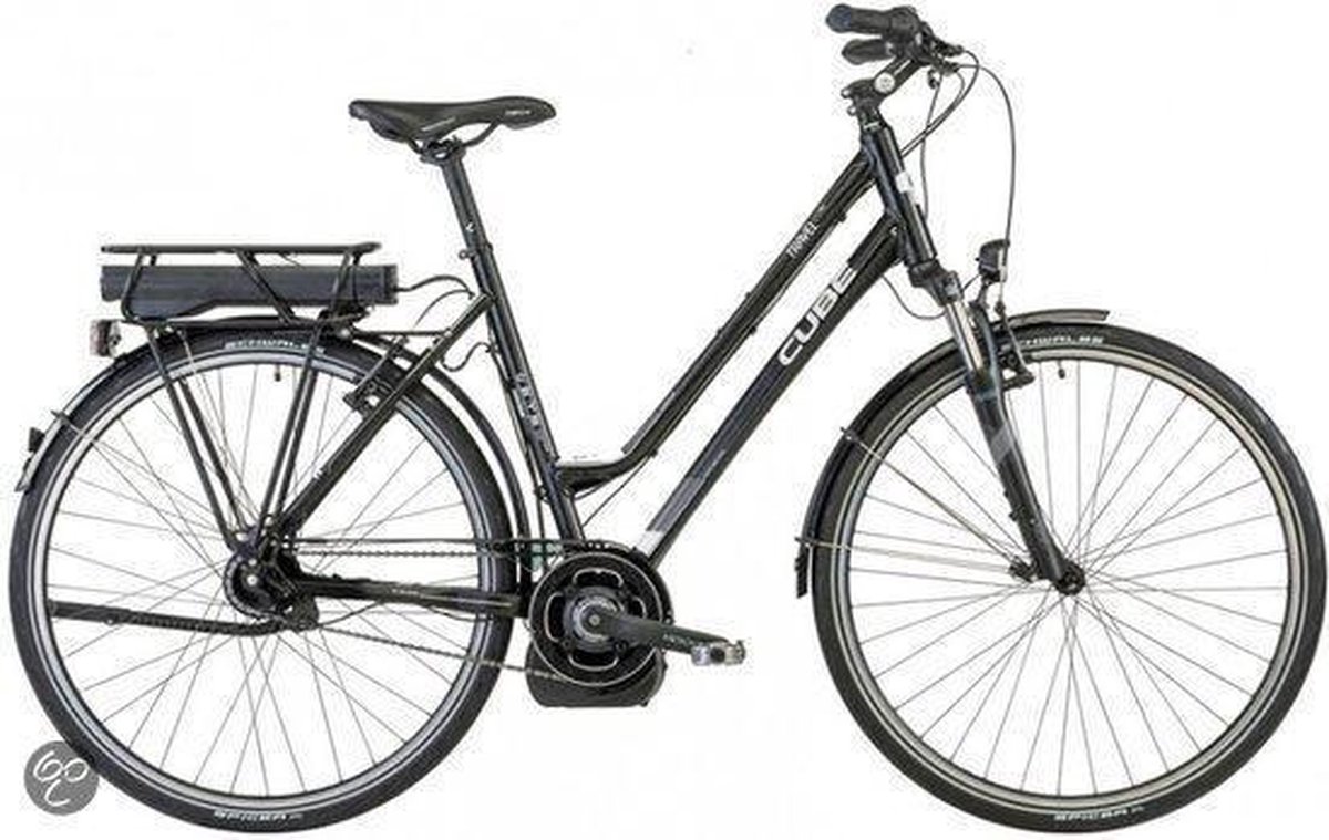 Cube Travel epo pro 28 50cm dames elektrisch n8 zwart Cube Travel epo pro 28 50cm dames elektrisch n8 zwart