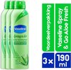 Vaseline Spray & Go Aloe Fresh - 3 x 190 ml - Bodylotion - voordeelverpakking