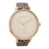 OOZOO Timepieces Beige horloge C9132 (48 mm)